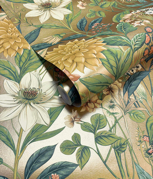 Clematis Gold - Wallpaper Inn 