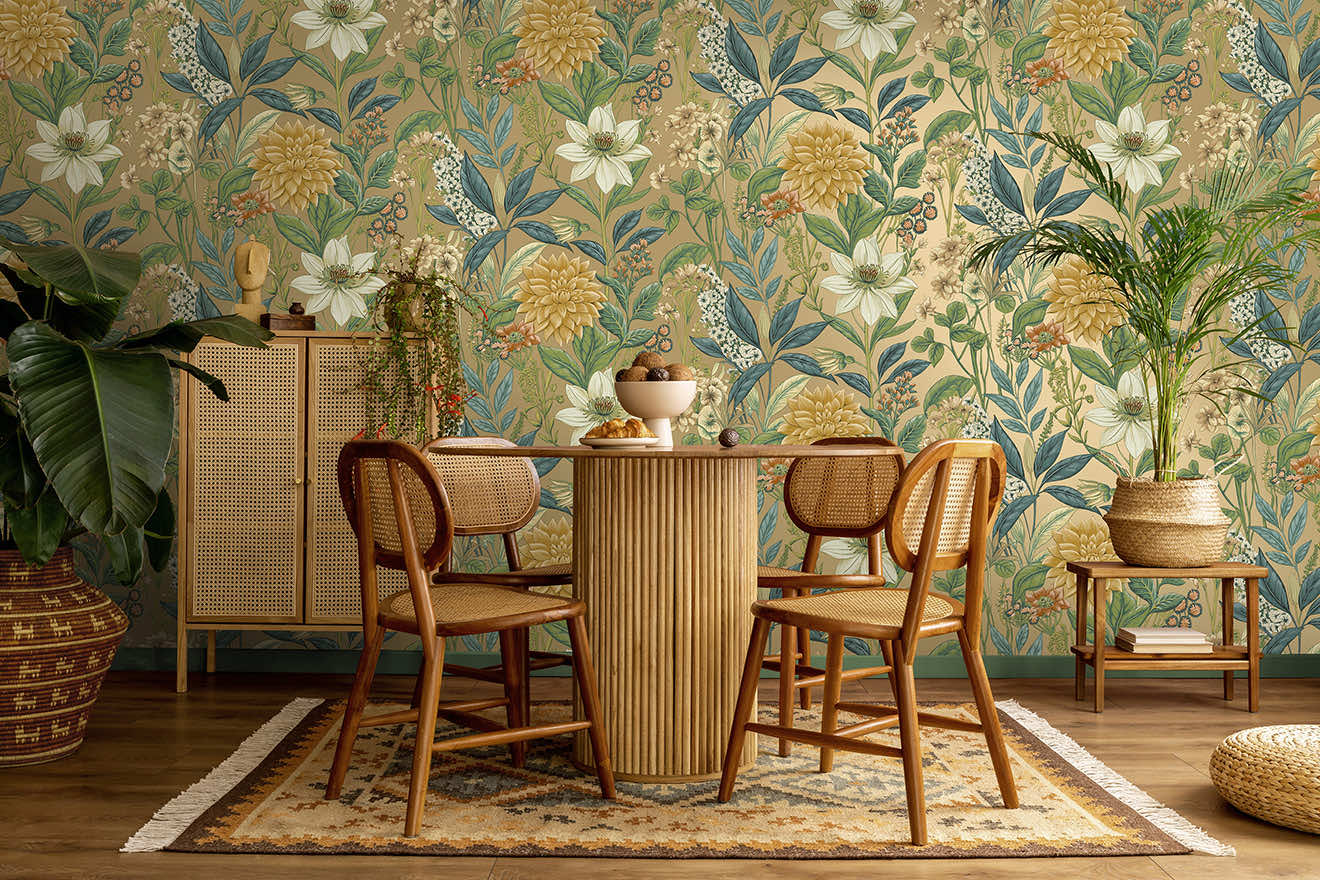 Clematis Gold - Wallpaper Inn 