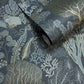 Nautilus Navy/Gold - Wallpaper Inn 