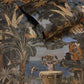 Sunset Carnival Navy - Wallpaper Inn 
