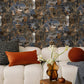 Sunset Carnival Navy - Wallpaper Inn 