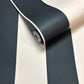 Cordelia Stripe Navy - Wallpaper Inn 
