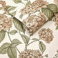Hortensia Coral/Green - Wallpaper Inn 