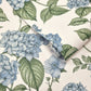 Hortensia Blue/Green - Wallpaper Inn 
