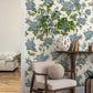 Hortensia Blue/Green - Wallpaper Inn 