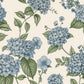 Hortensia Blue/Green - Wallpaper Inn 