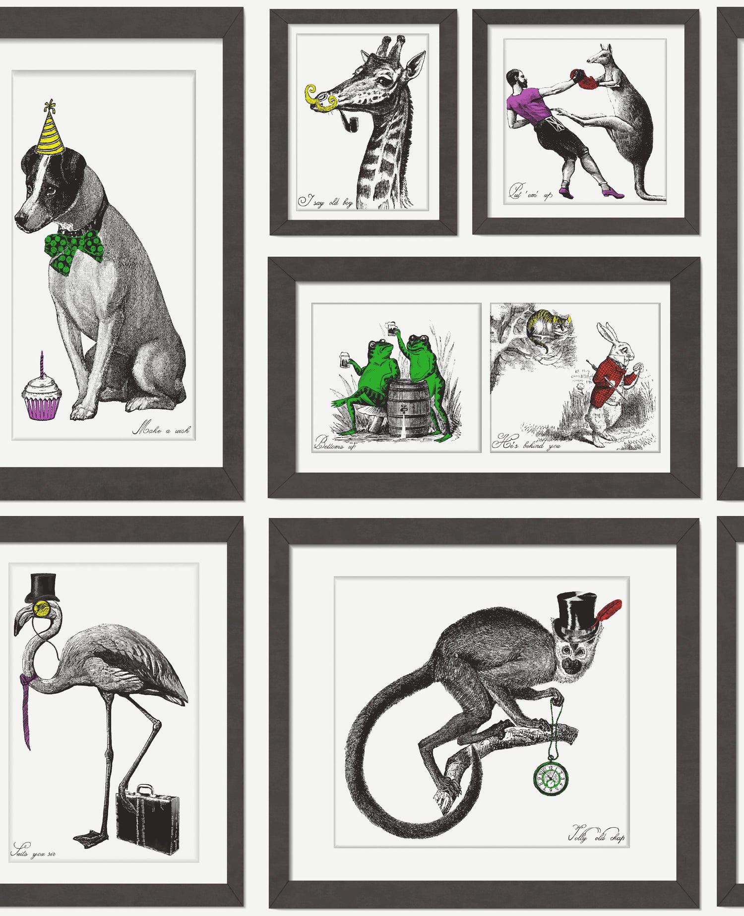 Mad Dogs Multi - Wallpaper Inn 