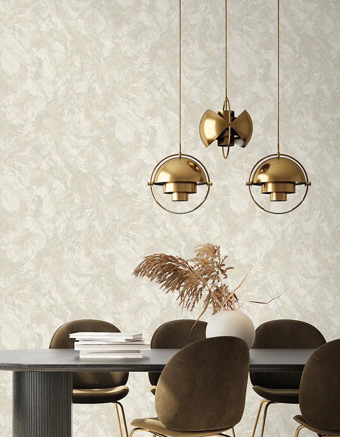 Calacatta Bead Champagne - Wallpaper Inn 