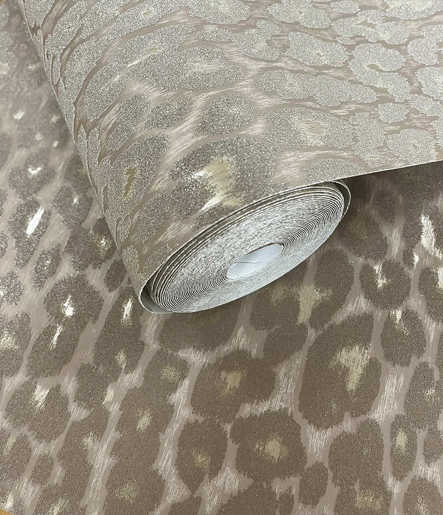 Makucha Bead Taupe - Wallpaper Inn 