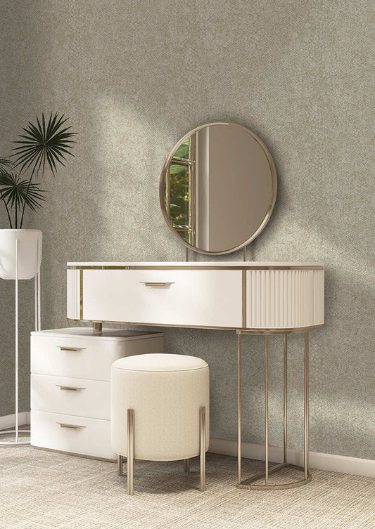 Boa Bead Beige - Wallpaper Inn 