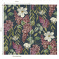 Buddleia Navy (Digital Print) - Wallpaper Inn 