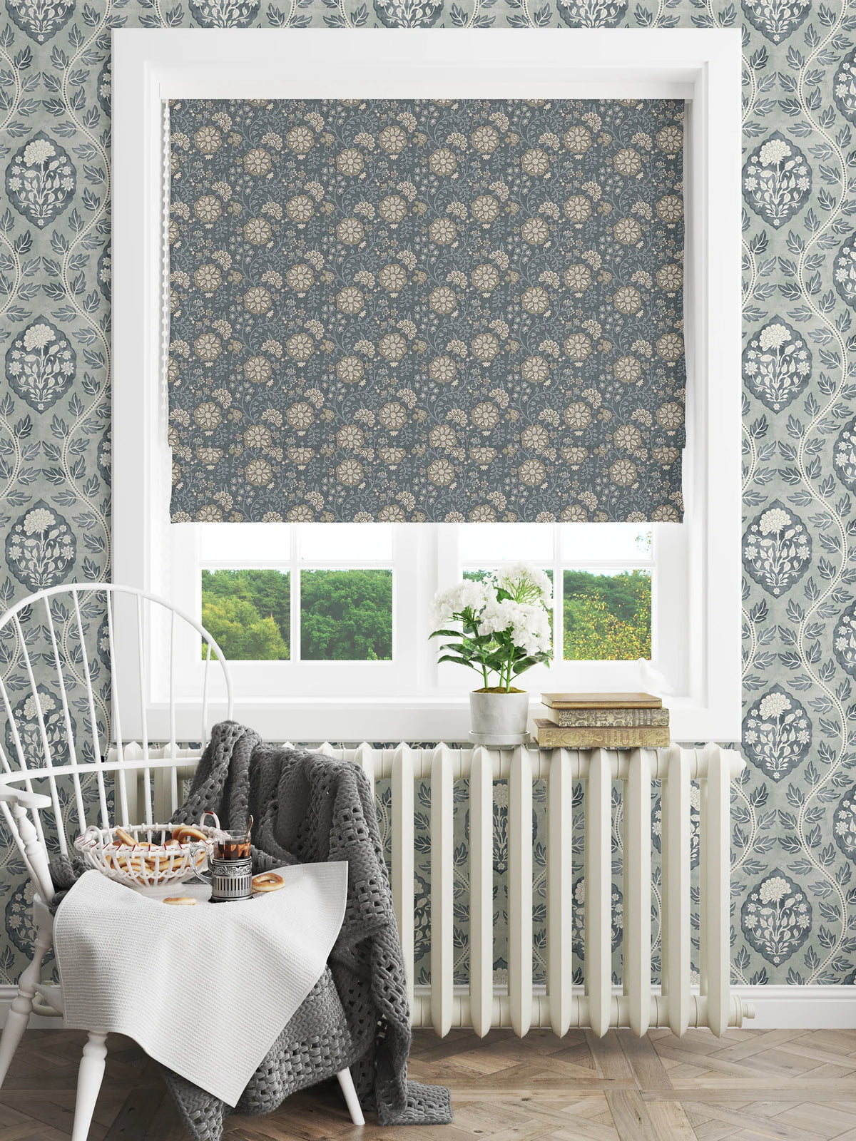 Lucien Trail Taupe/Navy Fabric