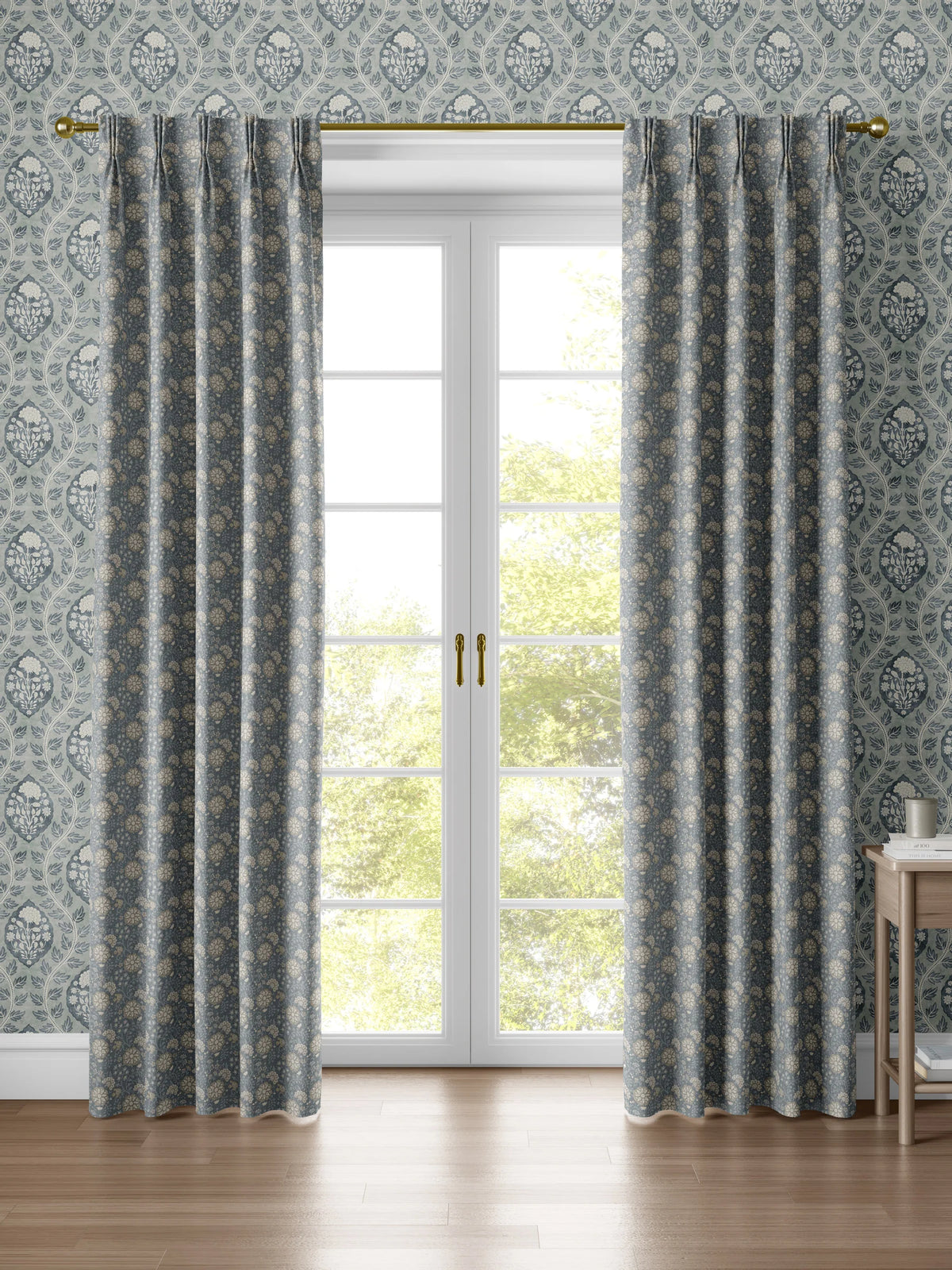 Lucien Trail Taupe/Navy Fabric