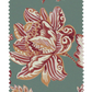 Kashmir Jacobean Teal & Raspberry Fabric