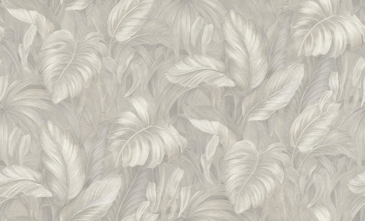 Amazon Breeze Grey & Silver Wallpaper