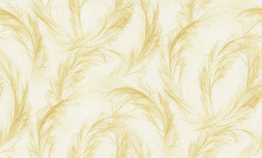 María Cream & Gold Wallpaper