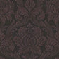 Damascene Charcoal Brown Wallpaper Wallpaper Inn