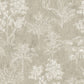 Zen Foliage White & Grey