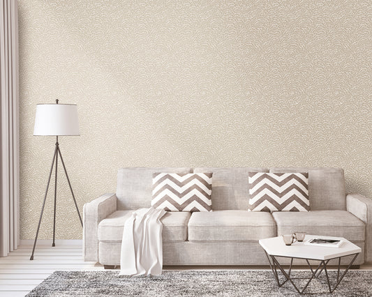 Fan Fleck Cream on Cream