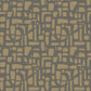 Chunky Geo Gold on Steel