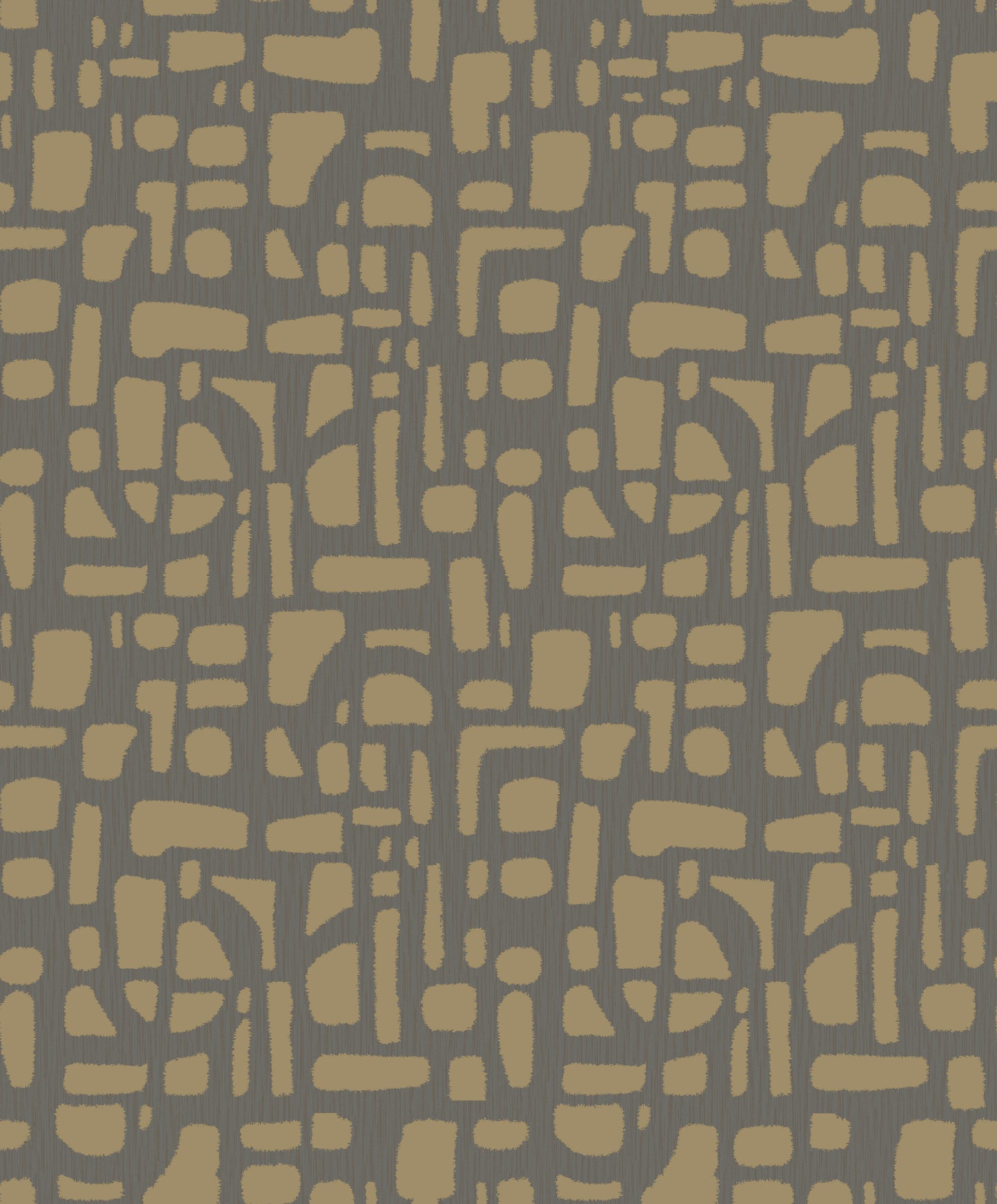 Chunky Geo Gold on Steel