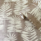 Tumbling Leaf Beige & Pale Gold on Brown