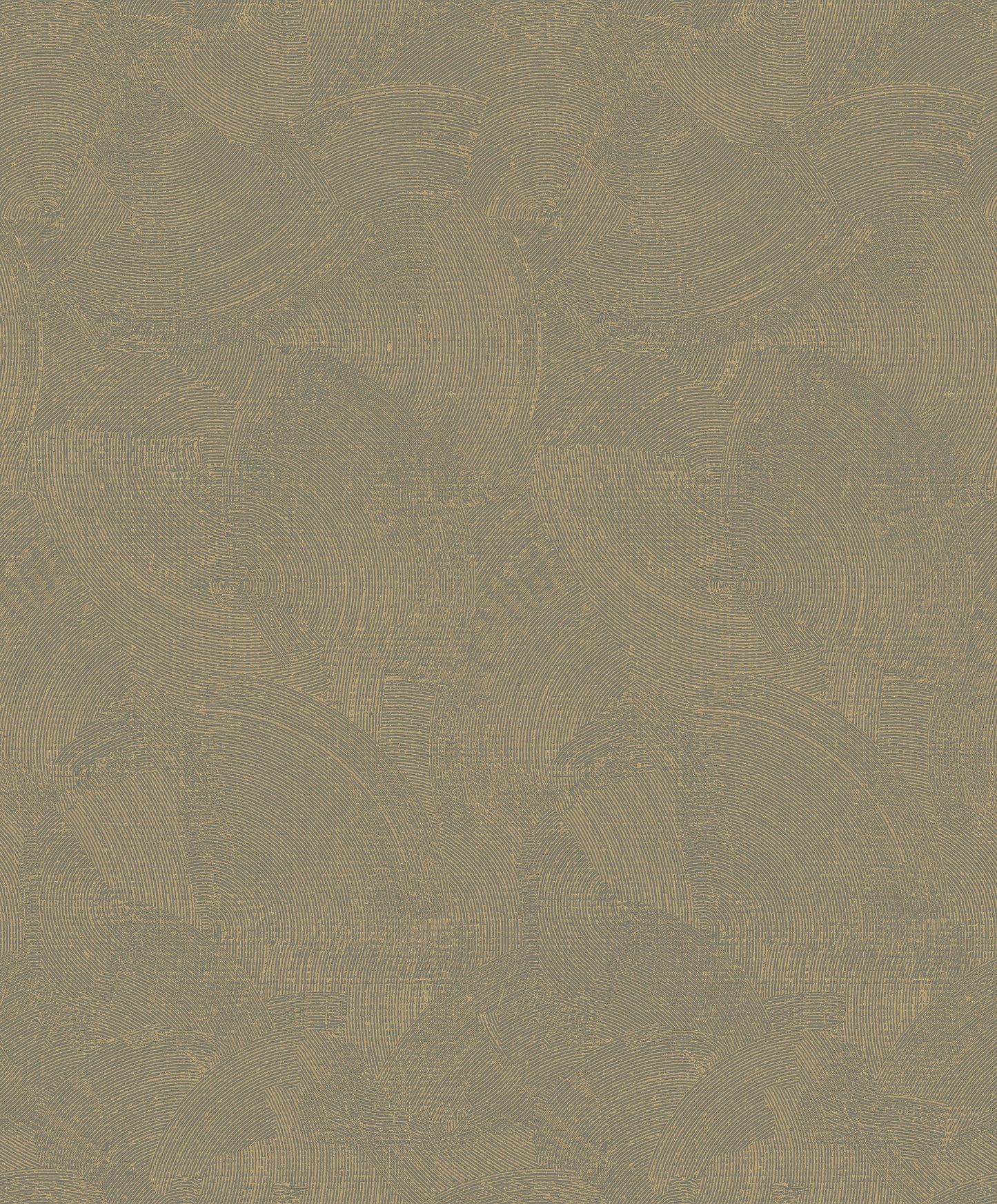 Plaster Fan Gold on Grey