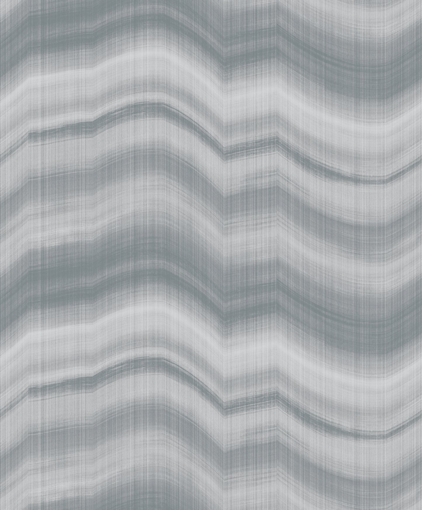 Cloudy Stripe Silver on Grey