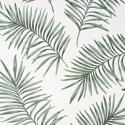 Scandi Leaf Green Wallpaper Wallpaper Inn