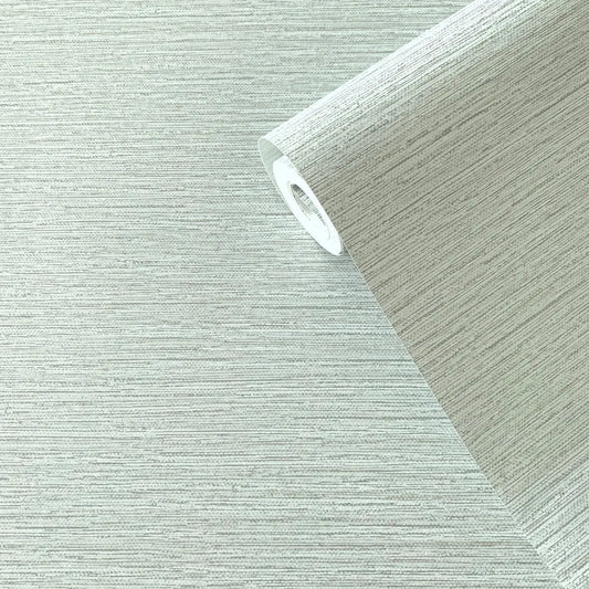 Weave- Effect Textile Wallpaper Wallpaper Inn