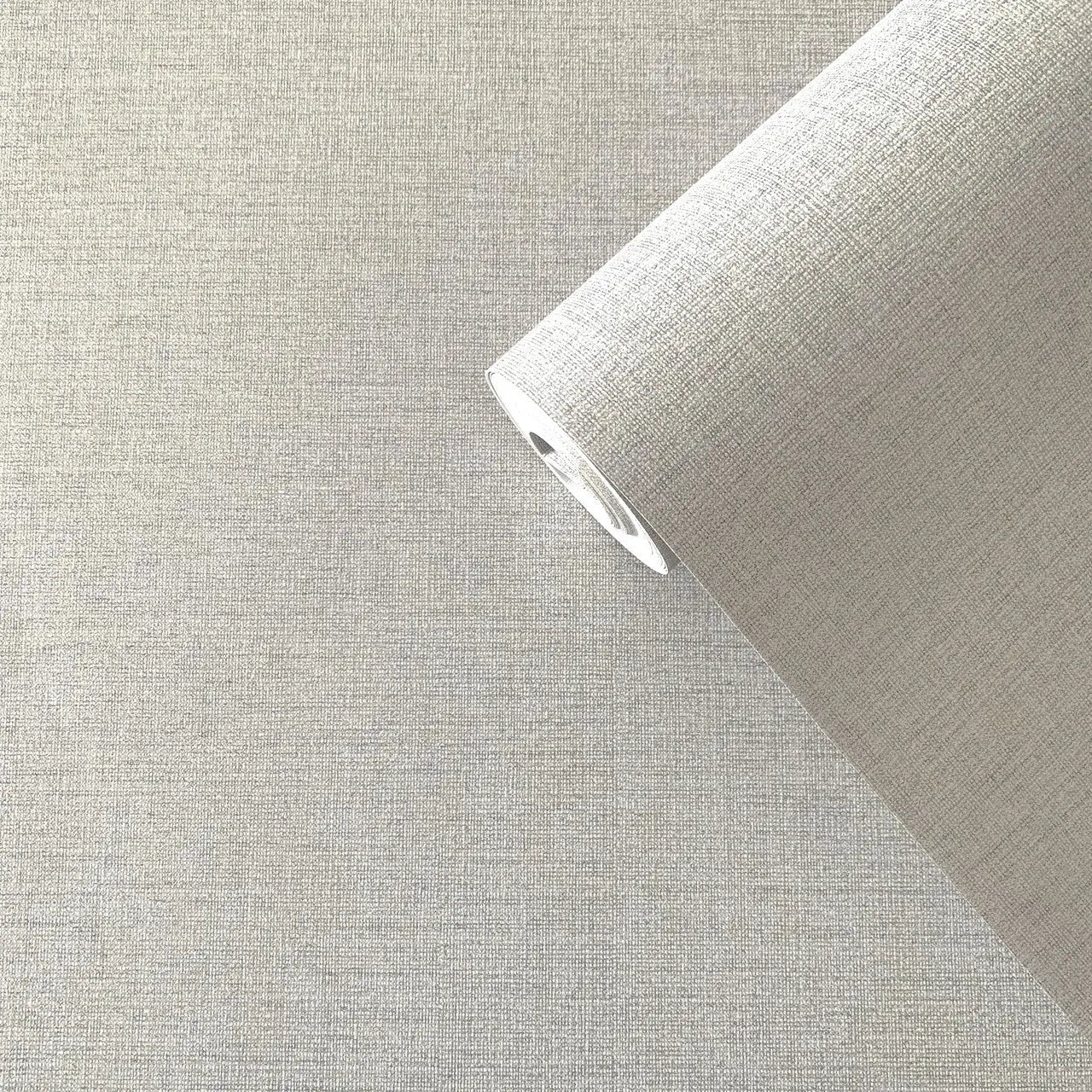 Plain Linen-Effect Wallpaper Wallpaper Inn