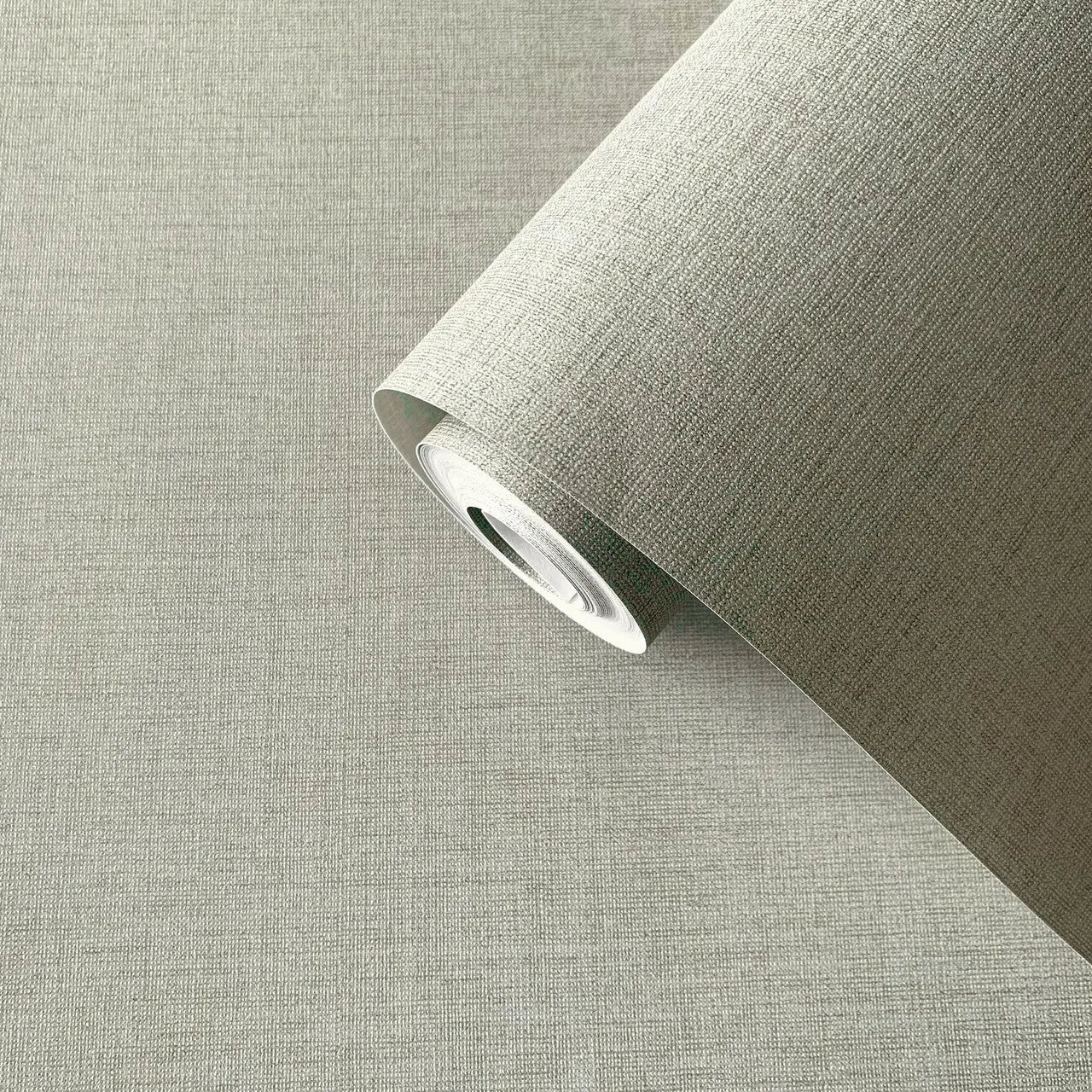 Plain Linen-Effect Wallpaper Wallpaper Inn