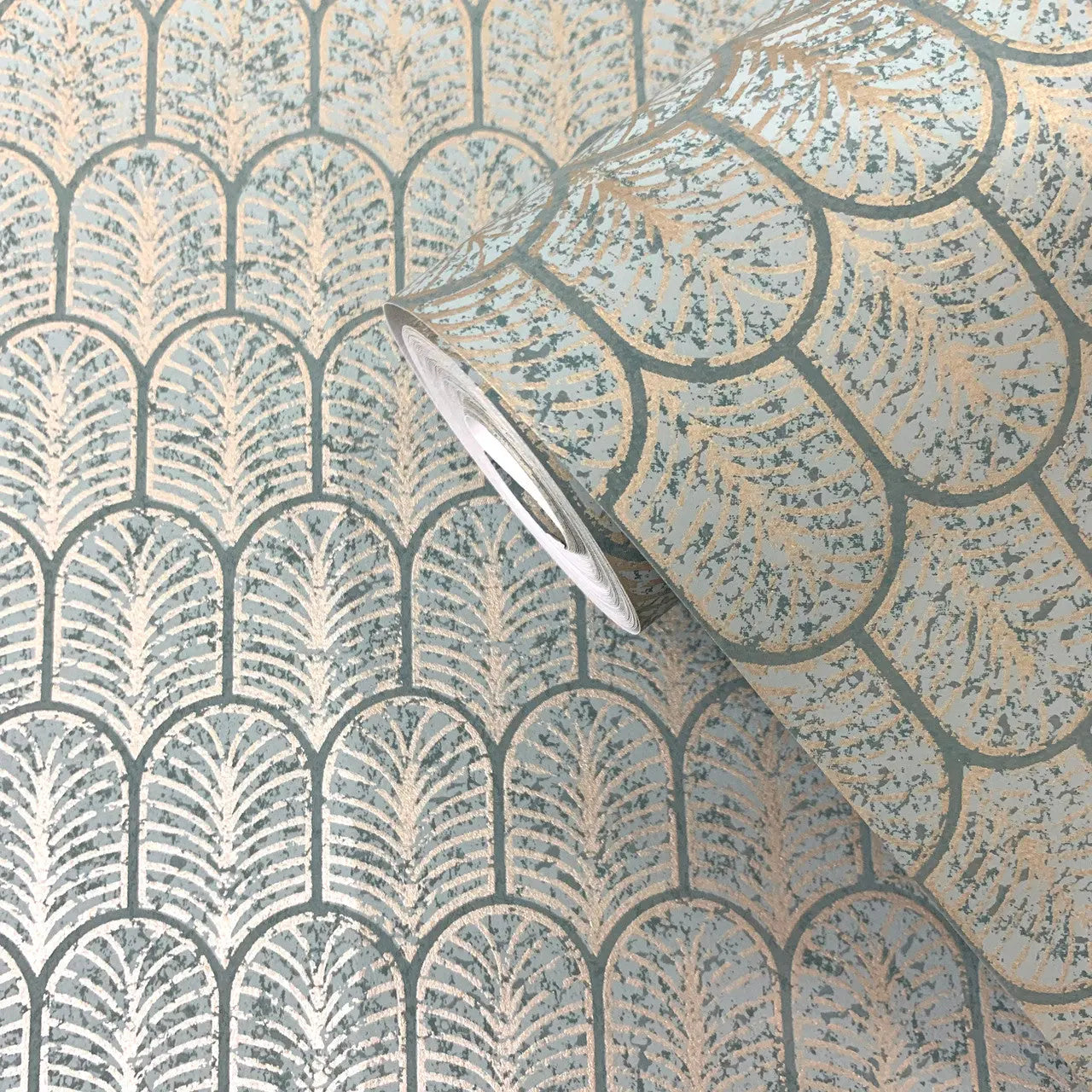 Geo Arch Art Deco Wallpaper Wallpaper Inn