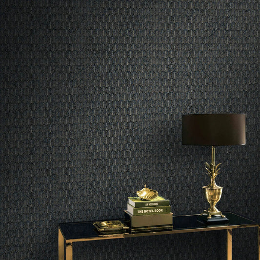 Geo Arch Art Deco Wallpaper Wallpaper Inn