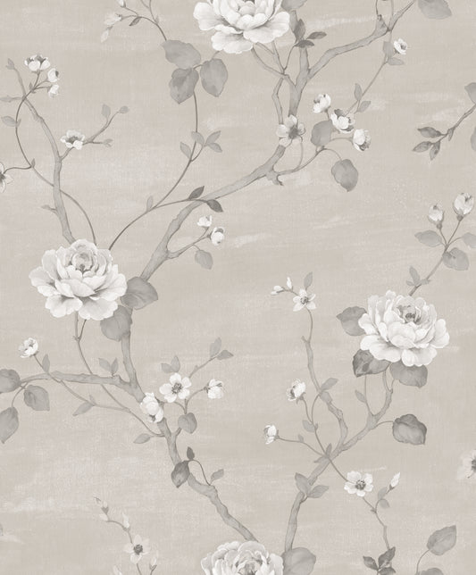 Luisella Floral Taupe