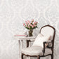 Silk Damask Cream