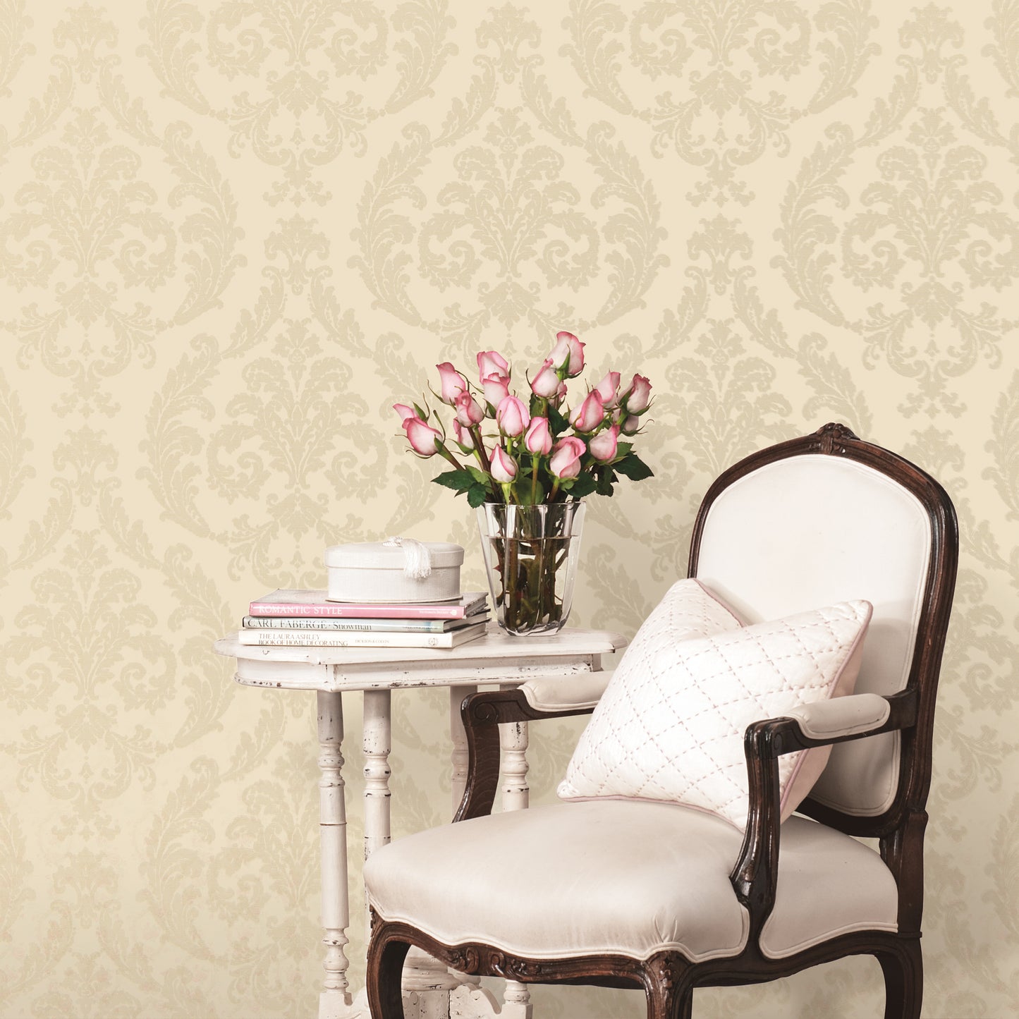Palazo Damask Cream