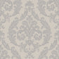 Silk Damask Silver Grey