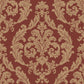 Silk Damask Red /Bronze