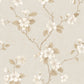 Dogwood Floral Beige / Gold