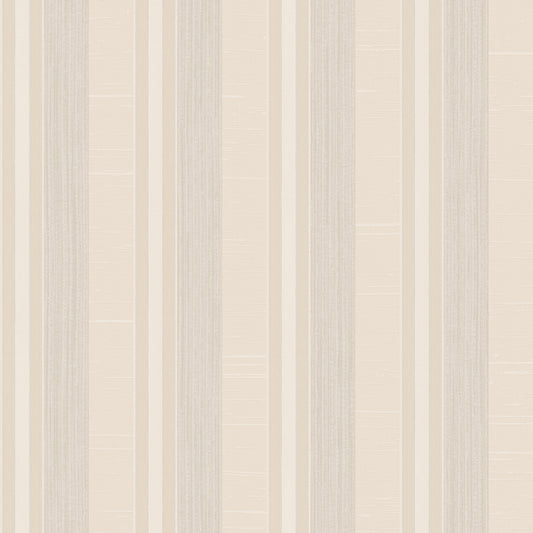 Palazzo Silk Stripe Beige