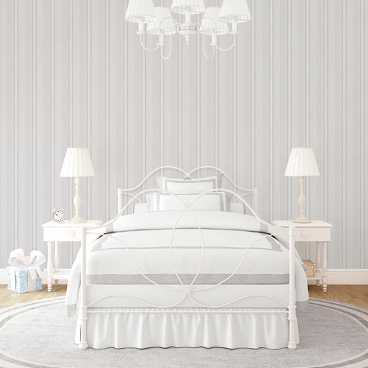 Palazzo Silk Stripe Grey