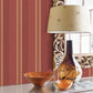 Silk Stripe Red / Bronze