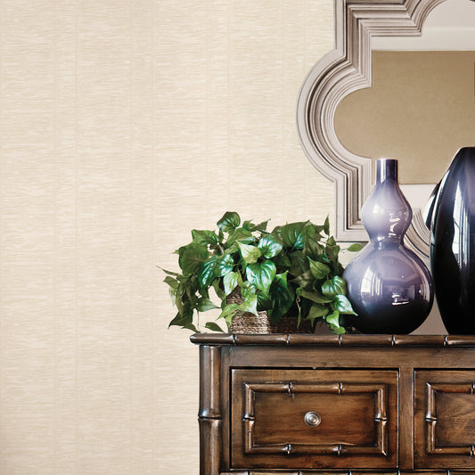 Pleated Stripe Cream