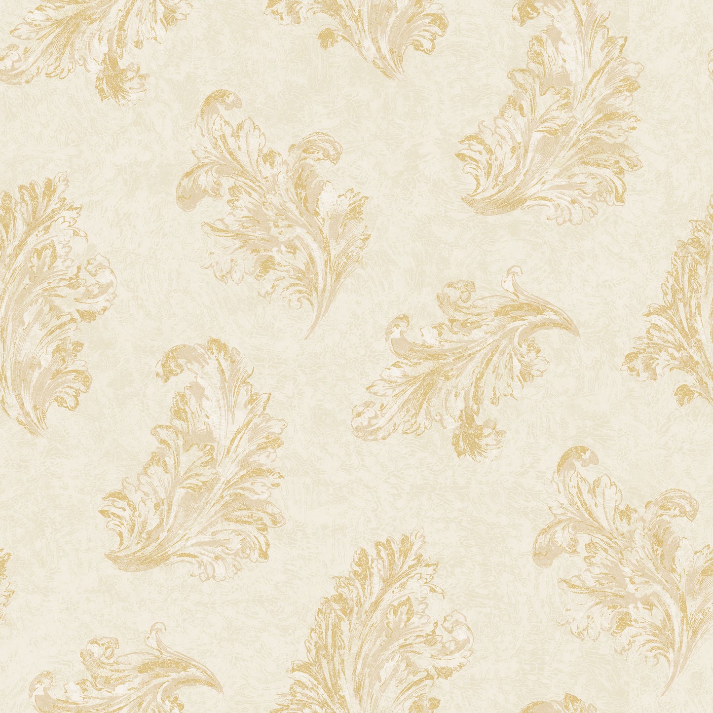 Acanthus Yellow / Cream
