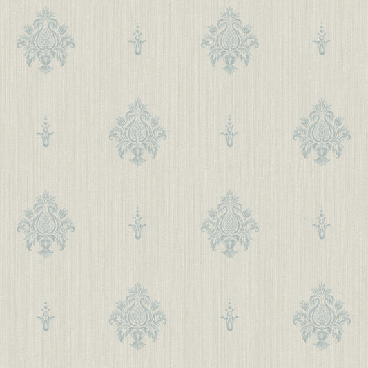 Italian Motif Blue / Grey