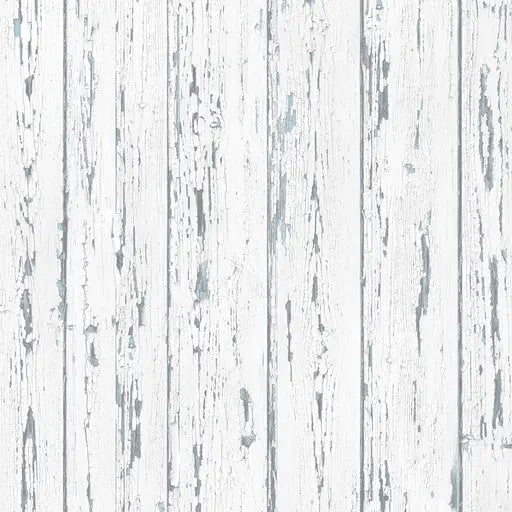 Weathered Plank White Wallpaper Wallpaper Inn