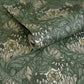Rambleicious Floral Greens - Wallpaper Inn 