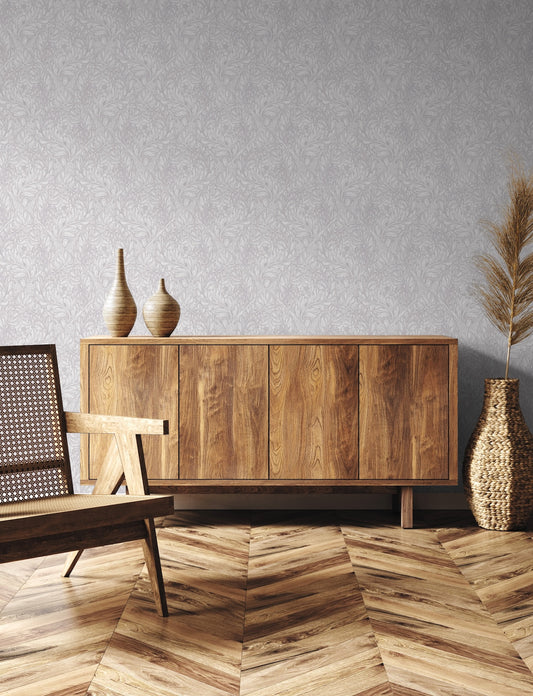 Rambleicious Floral Lavendar - Wallpaper Inn 