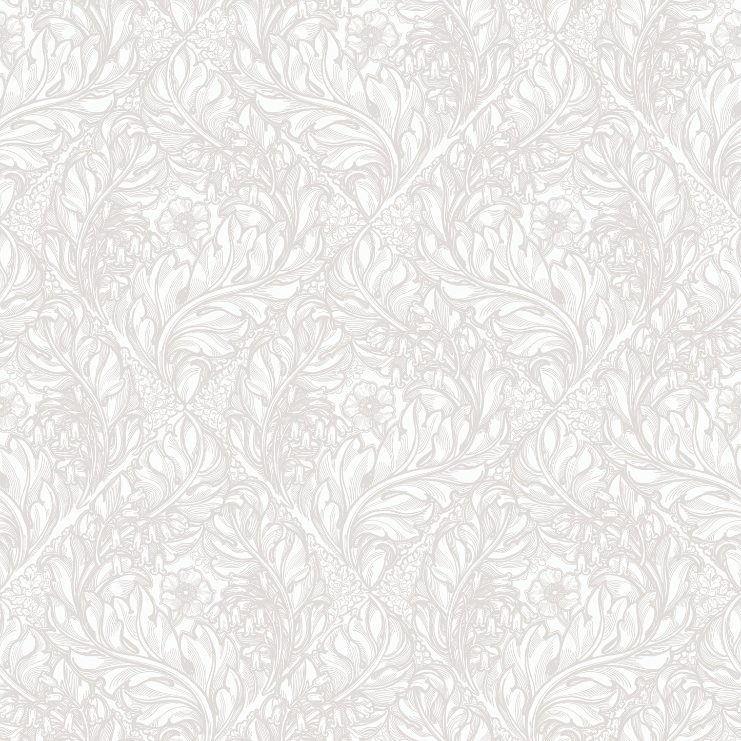 Rambleicious Light Grey - Wallpaper Inn 